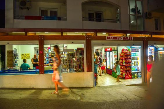 Hotel Galeb Čanj Buitenkant foto